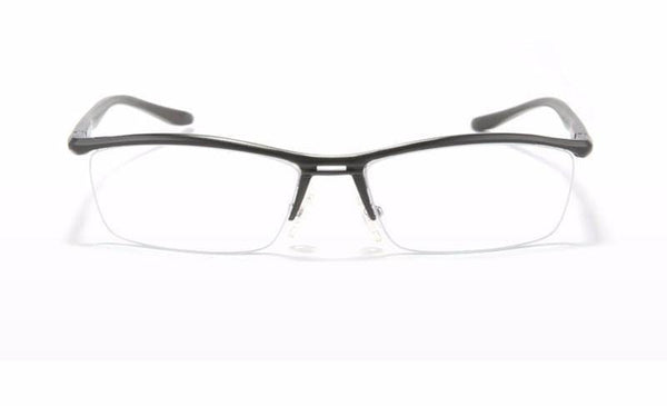 Planet Gates Eyeglasses Optical Glasses Frame for Men Eyewear Prescription Semi-Rimless Spectacles Half Rim