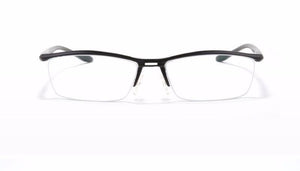 Planet Gates Eyeglasses Optical Glasses Frame for Men Eyewear Prescription Semi-Rimless Spectacles Half Rim