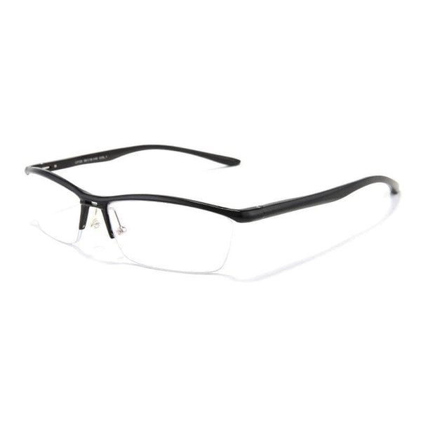 Planet Gates Eyeglasses Optical Glasses Frame for Men Eyewear Prescription Semi-Rimless Spectacles Half Rim