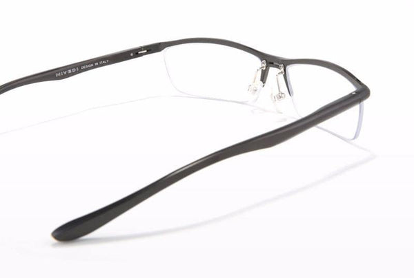 Planet Gates Eyeglasses Optical Glasses Frame for Men Eyewear Prescription Semi-Rimless Spectacles Half Rim
