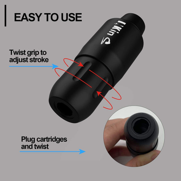 Planet Gates EZ INKin Permanent Makeup Tattoo Machine Rotary Pen Eyeliner Tools Machine Pen Style Accessories for Cartridge Tattoo Needles