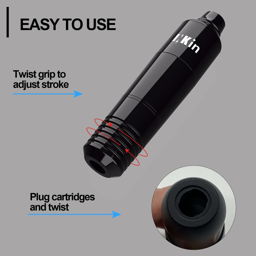 Planet Gates EZ INKin Permanent Makeup Tattoo Machine Rotary Pen Eyeliner Tools Machine Pen Style Accessories for Cartridge Tattoo Needles