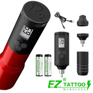 Planet Gates EZ Portex Gen2 VERSATILE Wireless Battery Tattoo Pen Machine Permanent MakeUp Pen EZ Swiss Motor for Cartridge Tattoo Needles