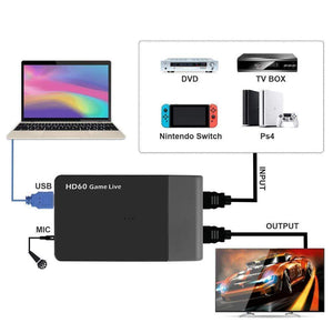 Planet Gates EZCAP 261M USB3.0 Video Capture 1080P 60FPS HDMI to USB 3.0 Game Video Capture Card Live Streaming Broadcast With Mic in