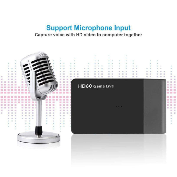 Planet Gates EZCAP 261M USB3.0 Video Capture 1080P 60FPS HDMI to USB 3.0 Game Video Capture Card Live Streaming Broadcast With Mic in