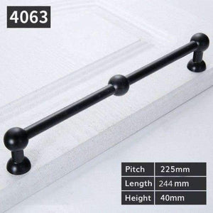 Planet Gates F 5pcs Modern Black Door Handles Elegant Drawer Pulls Door Knob Kitchen Cabinet Handles and Knobs Furniture Handle Hardware