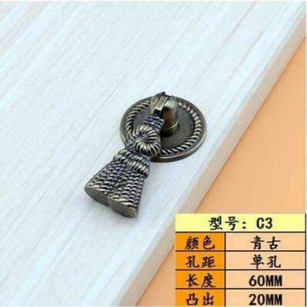 Planet Gates F Continental vintage cabinet knobs and handles Cupboard  wardrobe Door pendants rings drawer pulls Furniture Hardware Accessory