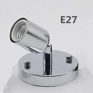 Planet Gates F / E27 Wall Mounted Rotatable E27 / E14 lamp holder Bedroom Dinning Room Bar lighting accessories led lamp base parts