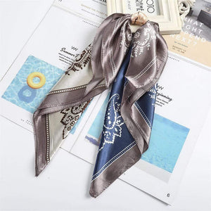 Floral Print Scrunchies Hair Scarf Bohemia Women Ribbon Hairbands Streamers Bow Hair Rope Ties Holder Ponytail Hair Accessories