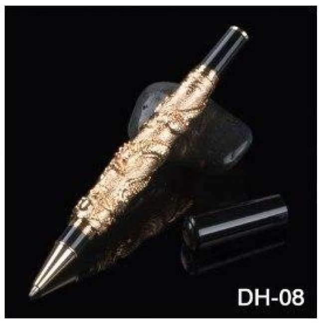 Planet Gates A Luxury  41 silver dragon roller ball pen stationery school office supplies writing gift collection pens with pencil case