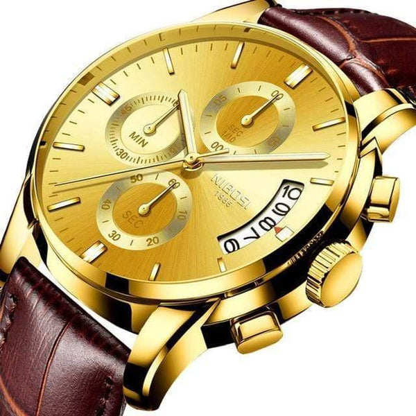 Planet Gates F Men Watch Quartz Mens Watches Top Brand Luxury Business Chronograph Sport Watch Men Military Clock Saat Relogio Masculino