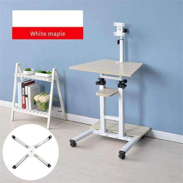 Planet Gates F Multifunctional household computer computer desk standing mobile lazy table can freely lift table.
