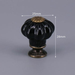 One Piece Small/Large Pumpkin cabinet knob door handles furniture Dresser drawer handle Pulls