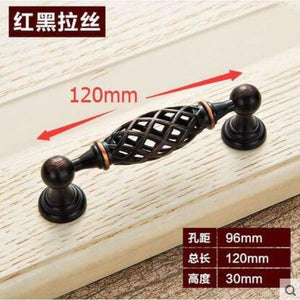 Planet Gates F Retro birdcage design cabinet cupboard kitchen drawer door handle knobs pulls,furniture hardware accessories.