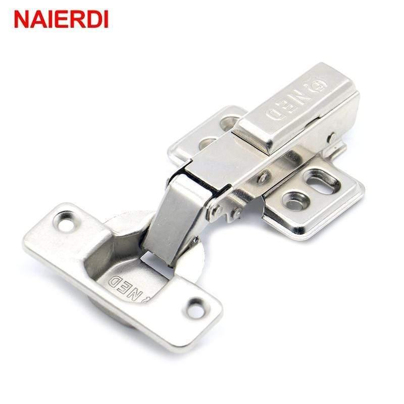 F Series Rustless Iron Hydraulic Hinge Iron Core Damper Buffer Cabinet Hinges Cupboard Door Hinges Soft Close Hardware