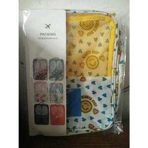 Planet Gates F YINUO 2018 Travel Portable Three Pairs Shoes Double Storage Shoes Storage Necessaries Case Wash Organizer Toiletry Bag