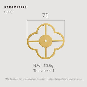 Brass Furniture Handles Shell Simple Nordic Pastoral Wardrobe Dresser Knobs Cupboard Cabinet Drawer Round Colorful Pulls