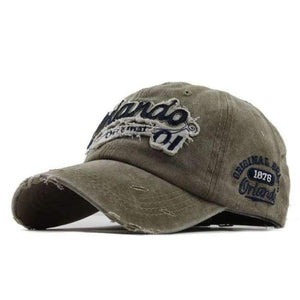 Planet Gates F111 Khaki / Nastavitelná [FLB] Značková pánská baseballová čepice, táta, dámská kšiltovka Snapback, kostěné klobouky pro muže, módní vintage Gorras, bavlněná čepice s písmenem F111