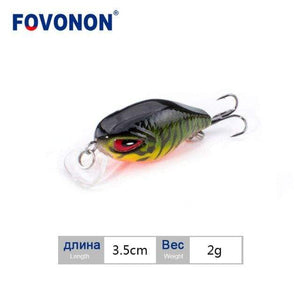 Planet Gates F115B Fishing Lure 3cm 1.8g   Crankbaits 1pcs Micro Hard Pesca Artificial Baits Mini Lure Minnow for Pike Bass Trout