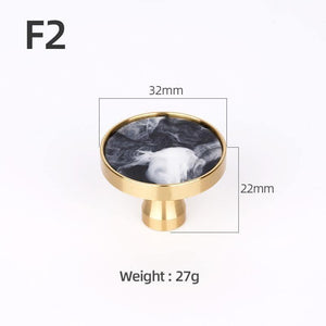 Brass Furniture Handles Elegant Door Knobs and Handles for Cabinet Kitchen Cupboard Drawer Pulls Wall Hanging Hooks Shell Resin