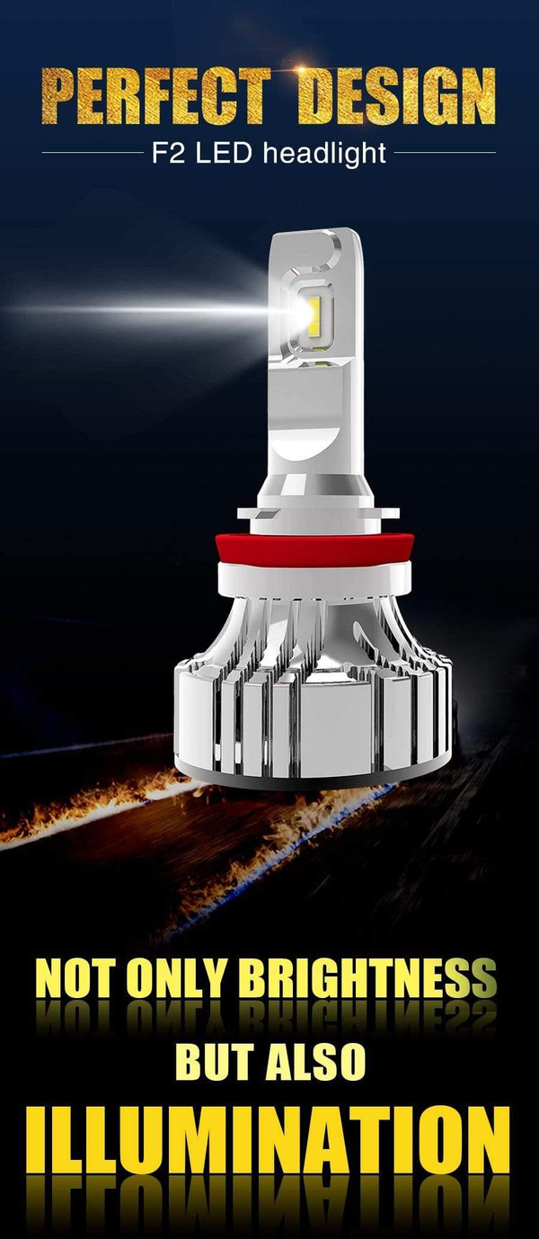 Planet Gates F2 H4 Car Headlight H7 H4 LED H8/H11 HB3/9005 HB4/9006 H1 H3 9012 H13 9004 9007 72W 12000lm Auto Bulb Headlamp 6000K work Light