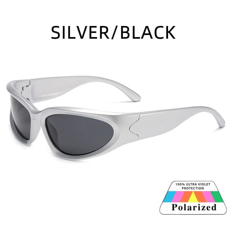 Planet Gates 2000S Aesthetic Y2K Sunglasses Men Outdoor Bicycle Cycling Sports Sun Glasses Women Vintage Shades Fashion Punk Goggle Eyewear