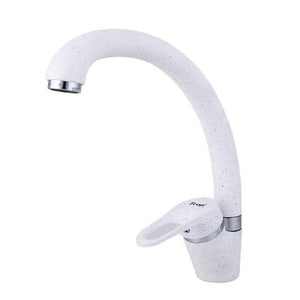 Planet Gates F4113-8 White Basin Faucet Bathroom Tap Basin Mixer 5 Color Sink Faucet Tap Chrome Waterfall Faucet Tap Washbasin Bath Faucet Brass Mixer