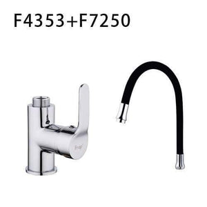 Planet Gates F4353 F7250 Black Silica Gel Nose Any Direction Rotating Kitchen Faucet Cold and Hot Water Mixer Torneira Cozinha Single Handle Tap F4353
