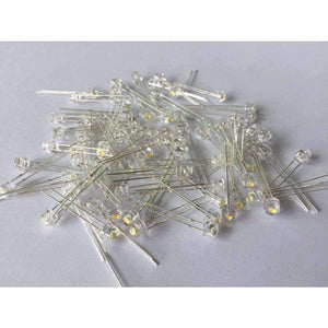 Planet Gates F5 5mm 23 mm White Straw Hat Super bright LED Light Lamp Super Bright  Led Emitting Diode F5 LED light for DIY lights