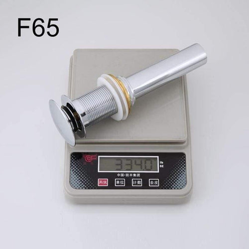 Planet Gates F65 without overflow Modern Style Bathroom Basin  Pop Up Vanity Vessel Sink Drain With Overflow Hole F65 F65-2