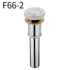 Planet Gates F66 2 with overflow Bathroom basin waste Pop Up Waste Vanity Vessel Sink Drain With overflow hole F66 F66-2