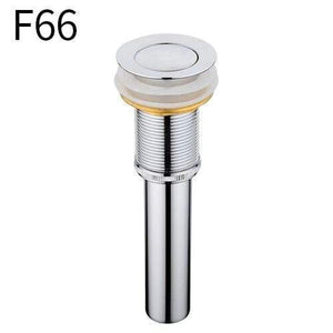 Planet Gates F66 without overflow Bathroom basin waste Pop Up Waste Vanity Vessel Sink Drain With overflow hole F66 F66-2