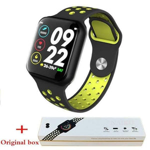 Planet Gates F8 black green / China Smart Watch Bracelet IP67 Waterproof Heart Rate Monitor Blood Pressure Fitness Tracker Women Men Sport Wearable Watch F8 PK s226