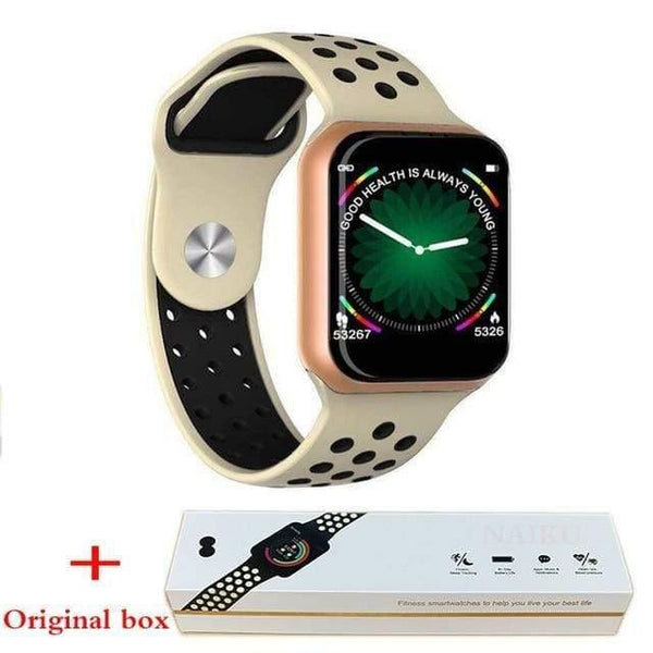 Planet Gates F8 gold / China Smart Watch Bracelet IP67 Waterproof Heart Rate Monitor Blood Pressure Fitness Tracker Women Men Sport Wearable Watch F8 PK s226