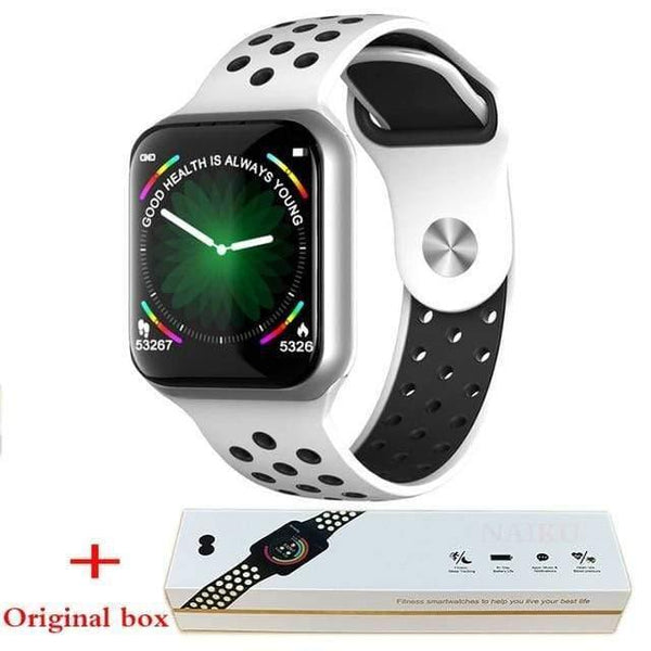 Planet Gates F8 Silver / China Smart Watch Bracelet IP67 Waterproof Heart Rate Monitor Blood Pressure Fitness Tracker Women Men Sport Wearable Watch F8 PK s226