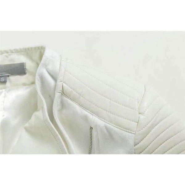 Planet Gates F812 Wine Red / S New Women Autumn Winter PU + Suede Faux Leather Jackets Lady Brown Matte Zippers Coats Vintage Outerwear Blue Wine Red Gray