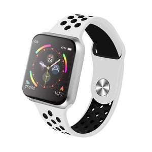 Planet Gates F9 Silvery white H / Russian Federation Smart watches watch IP67 Waterproof 15 days long standby Heart rate Blood pressure Smartwatch Support IOS Android PK s226