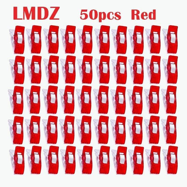 Planet Gates Fabric Quilting Craft Sewing Knitting Clips Home Office Supply Mixed Plastic Wonder Clips Holder For DIY Patchwork