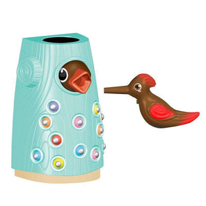 Planet Gates Family Toys Woodpecker Magnetic Catch the Worm Animal Feeding Game Small Birds Children Educate Fishing Toys Set Kids Gift Kit