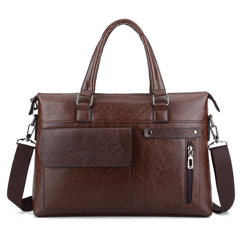 Planet Gates Famous Brand Leather Men Shoulder Bag Business Briefcases High Quality Vintage Crossbody Bags Handbags bolsas male