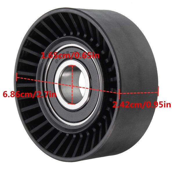 Planet Gates Fan Belt Tensioner Pulley V Ribbed Idler For BMW E46 E39 E38 E36 E53 11281433571