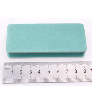 Planet Gates Fashion 10pcs/lot Nail Buffer Block Polish Sanding Nail File Manicure Nail Art Tips Tool Green Sand Surface Sponge lixa de unha