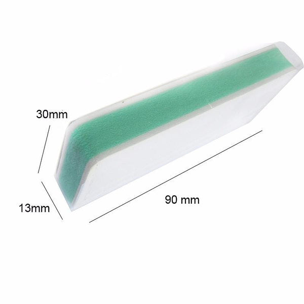 Planet Gates Fashion 10pcs/lot Nail Buffer Block Polish Sanding Nail File Manicure Nail Art Tips Tool Green Sand Surface Sponge lixa de unha