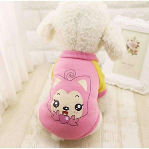 Planet Gates Fashion Autumn And Winter Dog Clothes For Small Dogs Chihuahua Coat For Cat Dog Warm Coat Soft Cotton Pet Clothing XS-XXL