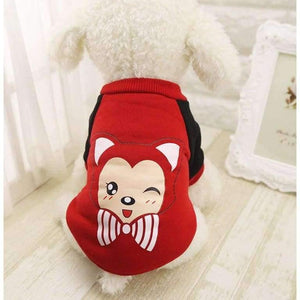 Planet Gates Fashion Autumn And Winter Dog Clothes For Small Dogs Chihuahua Coat For Cat Dog Warm Coat Soft Cotton Pet Clothing XS-XXL