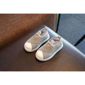 Planet Gates Fashion breathable mesh children sneakers canvas slip on cool kids shoes casual baby girls boys shoes