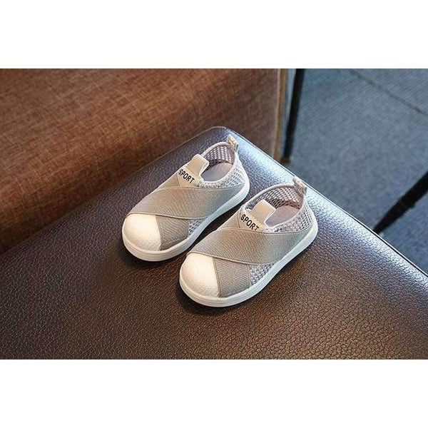 Planet Gates Fashion breathable mesh children sneakers canvas slip on cool kids shoes casual baby girls boys shoes