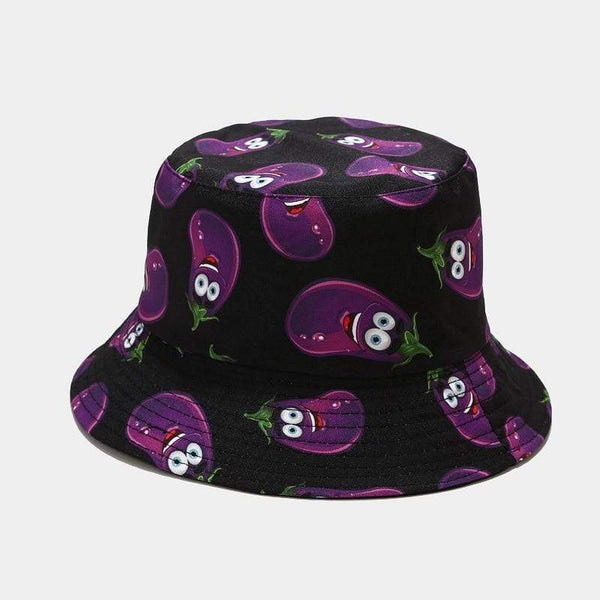 Planet Gates Fashion Cartoon Printed Cute Bucket Hat Summer Reversible Fishermant Hat For Women Men Street Hip Hop Fishing Cap Gorro