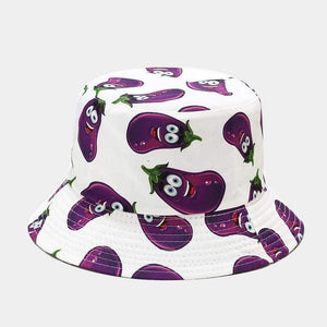 Planet Gates Fashion Cartoon Printed Cute Bucket Hat Summer Reversible Fishermant Hat For Women Men Street Hip Hop Fishing Cap Gorro
