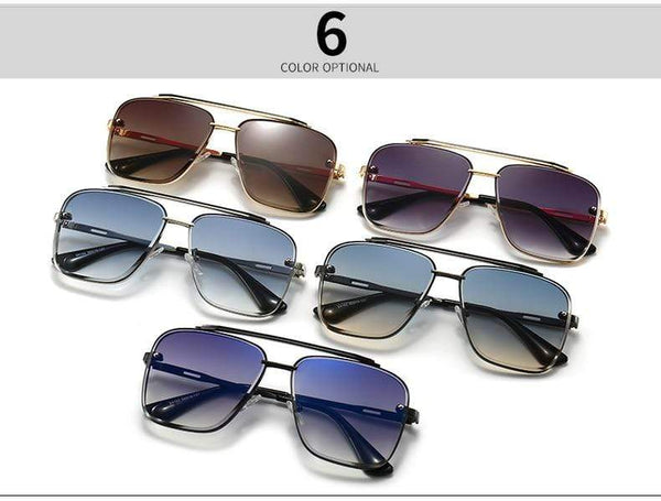 Planet Gates Fashion Classic Mach Six Style Gradient Sunglasses Cool Men Vintage Brand Design Sun Glasses Oculos De Sol 2A102